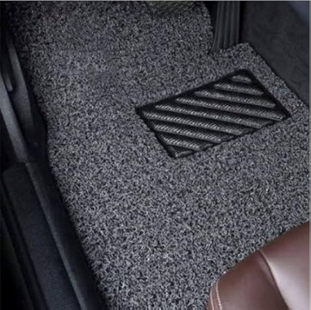 Pvc car mats grey